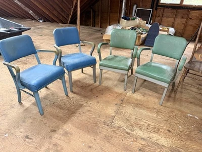 vintage steelcase office chair Message If Only Want To Buy Single Chair - Image 1 of 2