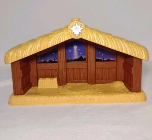 Little People Christmas Creche Barn Nativity Building Only - Picture 1 of 6