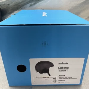 Casco SANDBOX ICON SNOW ARMY verde mate/gris talla mediana ABS carcasa forro EPS - Imagen 1 de 2