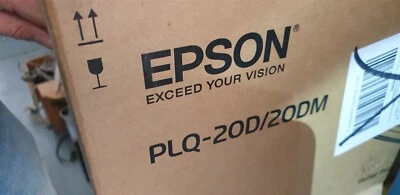 GENUINE ORIGINAL EPSON PLQ-20D DOCUMENT / PASSBOOK PRINTER C11C560331 SEALED NEW - Image 1 of 4