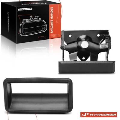 Cabo e moldura de tampa traseira texturizada preta A-Premium para GMC C1500 C2500 C3500HD - Imagem 1 de 4