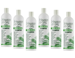 Hawaiian Silky 14-In-1 Miracle Worker Shampoo, 16 Fl. Oz. - Pack of 6 - Picture 1 of 4