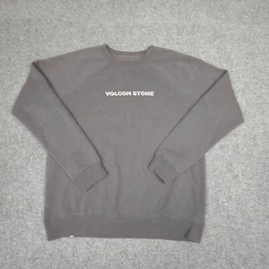 Volcom Jumper Womens MEDIUM black winter long sleeve crew neck Size M - Picture 1 of 12
