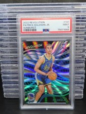 2022-23 Revolution Patrick Baldwin Jr. Sunburst Rookie Card RC #21/75 PSA 9