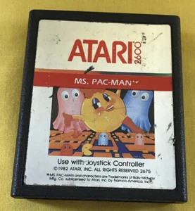 Ms Pac-man Atari 2600 1982 Atari Inc. Game Cartridge Untested - Picture 1 of 2