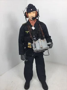 1/6 CUSTOM WW2 U BOAT GERMAN KRIEGSMARINE SIGNAL OFFICER HEADSET & SIGNAL LIGHT - Bild 1 von 24