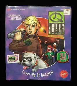 Johnny Quest Cover-Up at Roswell 1996 Virgin ** PC CD-ROM ** FACTORY SEALED ** - Picture 1 of 8
