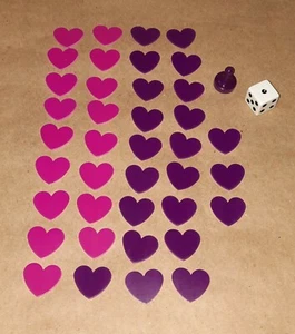 Electronic Perfect Match Vintage 1991 Board Game Replacement Piece HEARTS - Picture 1 of 2