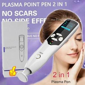 2 IN 1 Fibroblast Pen Ozone Plasma Pen Skin Moles Dark Spot Remover Anti-Agings - Picture 1 of 18