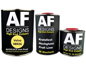 2,5L Basislack Autolack Set Volvo 98926 Yellow spritzfertig mit Klarlack - Bild 1 von 1