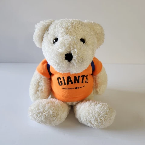 San Francisco SF Giants 9" Mini Teddy Bear With Backpack 2002 Cover