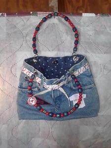 Boston Red Sox Jilly Bean Bag purse - Picture 1 of 12