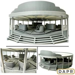 DAPR - 1:50 Scale Model Kit - Motorised Fairground Waltzer Ride (with LED) - Picture 1 of 13