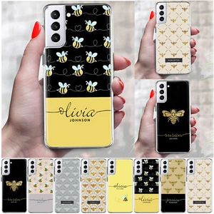 For Samsung Galaxy S24 Ultra S23 S22 S25 Cute Personalised Slim Phone Case Cover - Picture 1 of 100