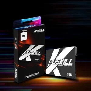 PUSKILL 2.5" Solid State Drive SATA3 Hard Disk SSD for Desktop and Laptop 1 TB - Picture 1 of 5