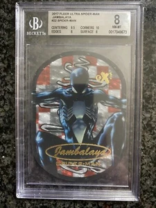 SPIDER-MAN 2017 FLEER ULTRA MARVEL SPIDER-MAN #22 JAMBALAYA SP INSERT E-X BGS 8 - Picture 1 of 2