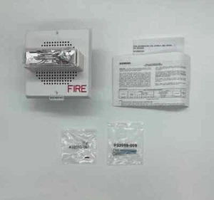 Siemens SEF-MC-W Fire Alarm Speaker Strobe - White (500-636038) NEW IN BOX - Picture 1 of 8