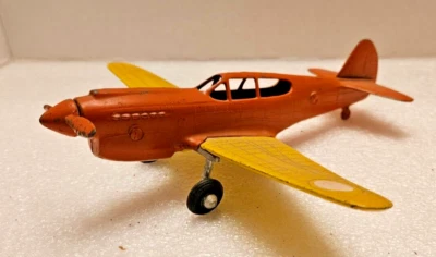Hubley Diecast P-40 Airplane - Image 1 of 4
