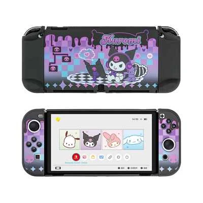 GeekShare X Sanrio Protective Case for Nintendo Switch OLED PC Hard Shell Kuromi - Image 1 of 4
