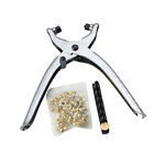 Practical Hole Punch Diy Eyelet Pliers Setter Craft Leather Manual Tool Grommets