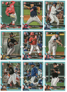 2018 Bowman Draft Sky Blue Rookie RC /499 - Pick Any