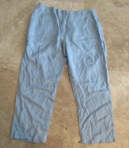 Pantalones de lino para mujer talla 18 Lauren by Ralph Lauren - Imagen 1 de 3