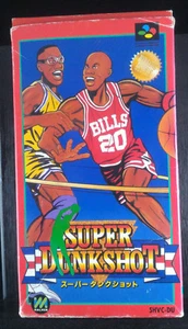 Super Dunk Shot NCAA Baloncesto-1992-SHVC-DU-Super Famicom SFC-Versión Japonesa - Imagen 1 de 4