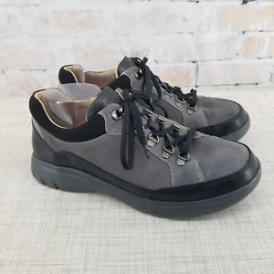 Samuel Hubbard Men's Performance Walker Dark Grey Suede Sneaker Shoe Sz 9.5 Wide - Picture 1 of 8