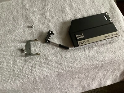 Dual CS505-2 CS505-3 series record player tonearm drop plate and lever,  parts - Image 1 of 2