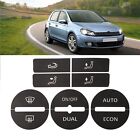 Customizable Stickers for GOLF Mk5 0408 AC Control Buttons High Quality