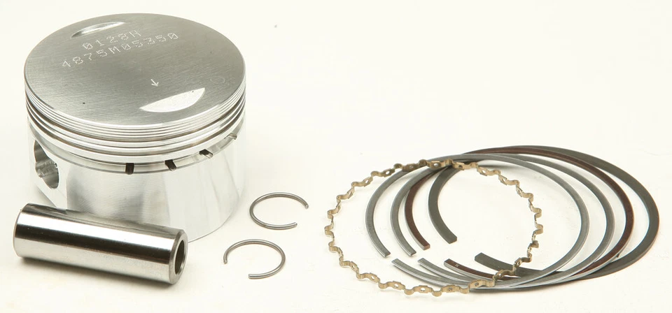 WISECO 2010-2017 KLX110L Kawasaki PISTON KIT 53.50/+0.50 11:1 KAW/SUZ 4875M05350 - Image 1 of 1