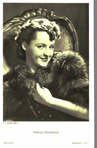 Hansi Knoteck   *  Original Ross Postkarte Postcard * Nr. 8756 b