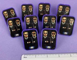 Men In Black Lot of 10 Official Movie Toy Rings 1997 Will Smith Tommy Lee Jones - Picture 1 of 4