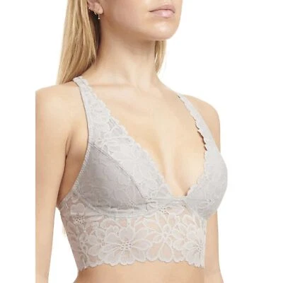 Sujetador de encaje No Boundaries para mujer junior largo gris a elegir Foto 1 de 4