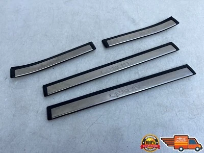 LEXUS ES350 ES300H 2013-2018 juego de placas de desgaste alféizar de puerta delantera trasera derecha OEM Foto 1 de 4