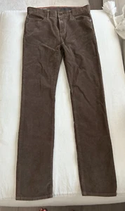 NWOT J. crew boys' size 16 solid brown stretch adjustable waist corduroy pants - Picture 1 of 3