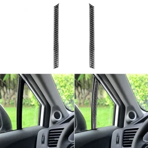 Carbon Fiber Interior Door A-pillar Decor Cover Trim For Honda Civic 9Th 2013-15 - Bild 1 von 9