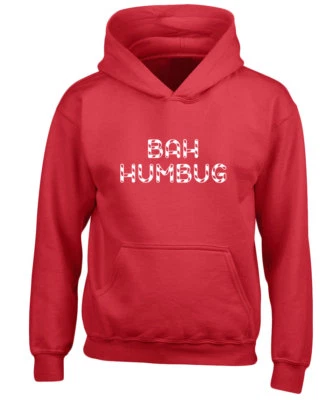 Bah Humbug Weihnachten Xmas Kinder Hoodie 10 Farben (S-XL) von swagwear