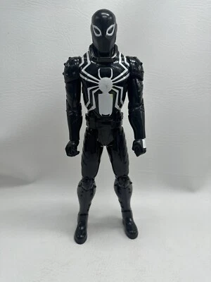 "Agent Venom Titan Hero Ultimate Spider-Man 12"" Web Warriors Marvel Hasbro 2014" Foto 1 de 4