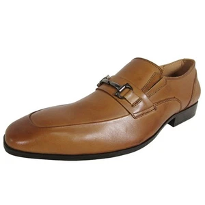 Steve Madden Mens Mendal Square Toe Bit Loafer Shoes - Picture 1 of 3