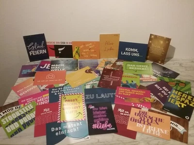 40 Spruchkarten-Lebensweisheiten lustige & kluge Sprüche mit Witz - Spaß & Humor - Bild 1 von 4