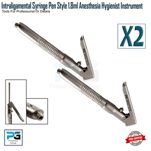 Jeringa Dental para Intraligamento-Jeringa 1.8ml Inyección Anestésico Pluma Estilo X2 - Imagen 1 de 9