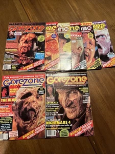 Fangoria Gorezone Horrorhound Magazine Lot Numbers 3 Through 10. - Picture 1 of 4