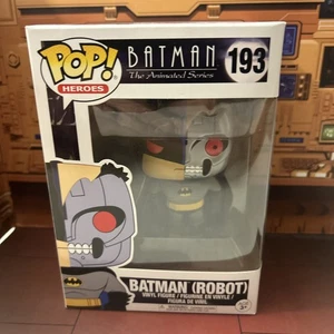 Funko Pop! Vinyl: DC Comics - Batman (Robot) #193 With Protector - Picture 1 of 6