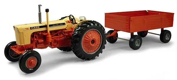 Ertl 14856 1:16 Die Cast Case 730 Wide Front Tractor with Barge Wagon - Image 1 of 1