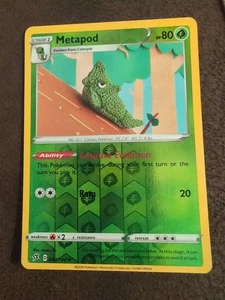 Metapod Holo Card - Picture 1 of 10