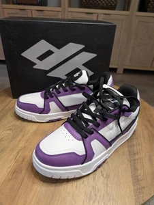 Men's Decibel Shoes Size 10 White Purple Black DBVOL4, New In Box - Picture 1 of 6