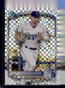 2025 Bowman #BCP-103 Jac Caglianone Chrome Prospects X-Fractor - Picture 1 of 2
