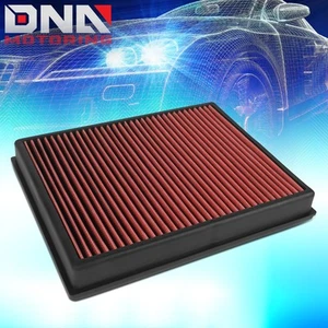 FOR 2019-2020 FORD RANGER RED WASHABLE HIGH FLOW ENGINE DROP-IN AIR FILTER PANEL - Picture 1 of 5