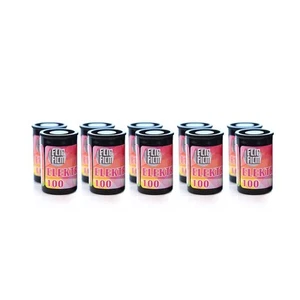 Flic Film Elektra 100 ISO 35mm 36 Exposure Colour Negative Film - 10 Pk **Out... - Picture 1 of 1